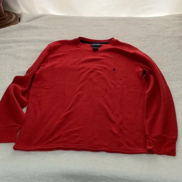 Polo by Ralph Lauren Vibrant Red Crewneck Sweater - Picture 3 of 4